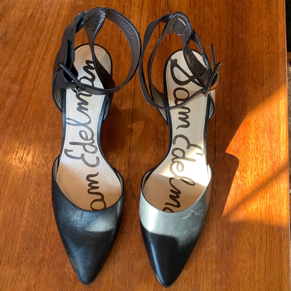 Sam Edelman Black Heels